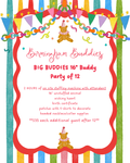 16” Birmingham Buddies: ONSITE STUFFING 12 kids