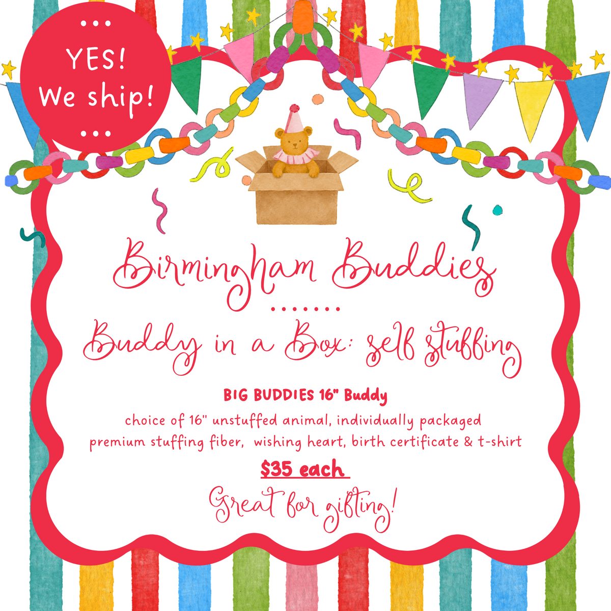 BUDDY IN BOX: INDIVIDUAL GIFTING